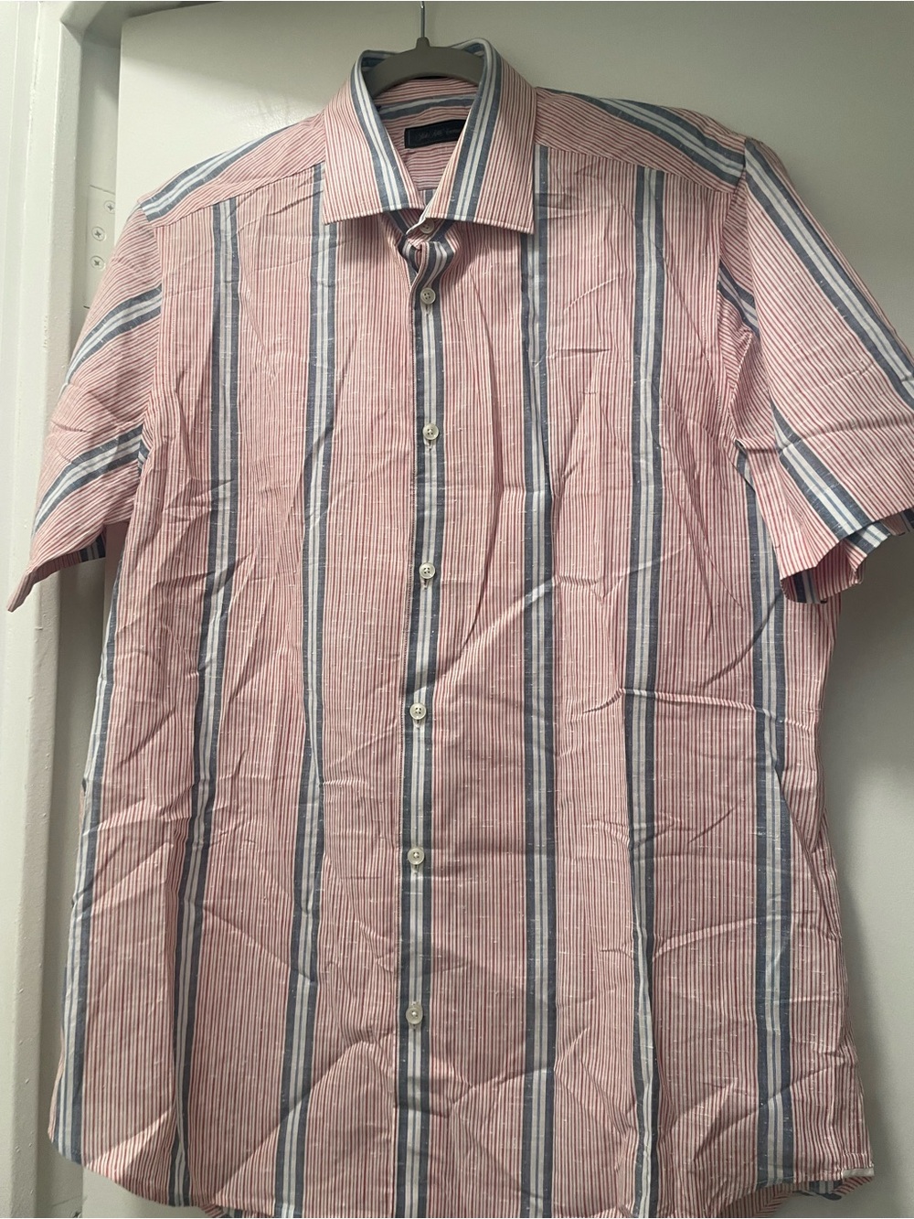 Men’s striped cotton shirt